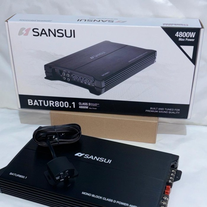 Monoblock SANSUI BATUR 800.1 Class D - Dinasti Audio