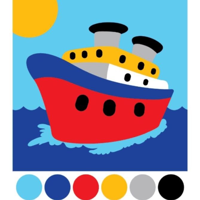 

Mainan Melukis Kanvas Kiddy Star Paint by Number