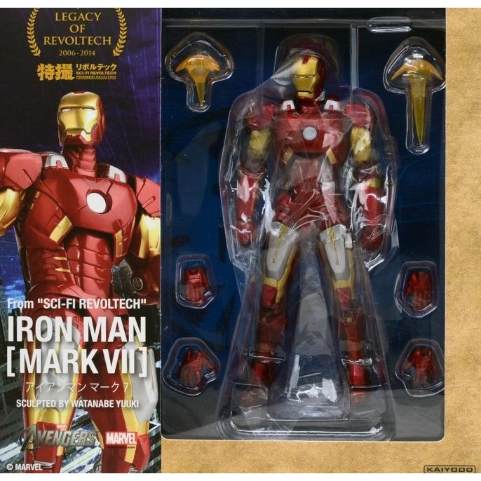 Legacy of Revoltech Iron Man Mk VII Kaiyodo