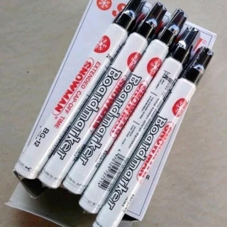 

Flash Sale Terlaris Spidol Snowman Whiteboard / White Board Marker Abg-12 / Abg12 Grosir