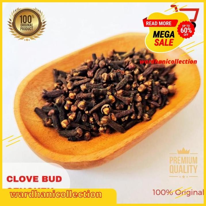 

CENGKEH PREMIUM 100 G CLOVE WHOLE BUNGA CENGKIH KERING DAN FRESH EKSLUSIF !!!!