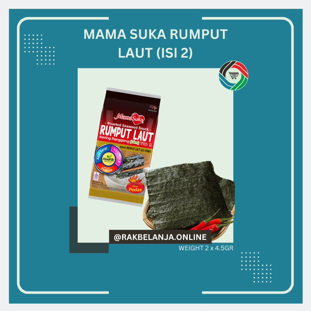 

Mama Suka Rumput Laut Kering Panggang
