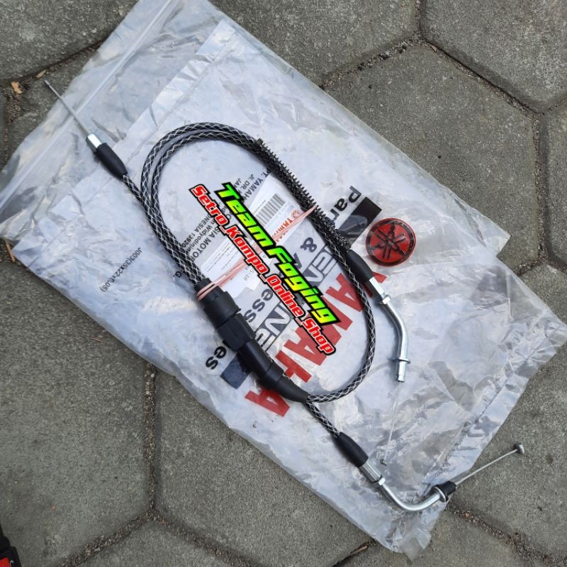 KABEL GAS RX KING 2 CABANG KARBON