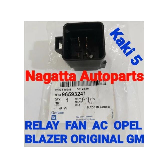Promo Soket Socket RELAY MOTOR FAN AC KAKI 5 OPTRA OPEL BLAZER ORI GM COD