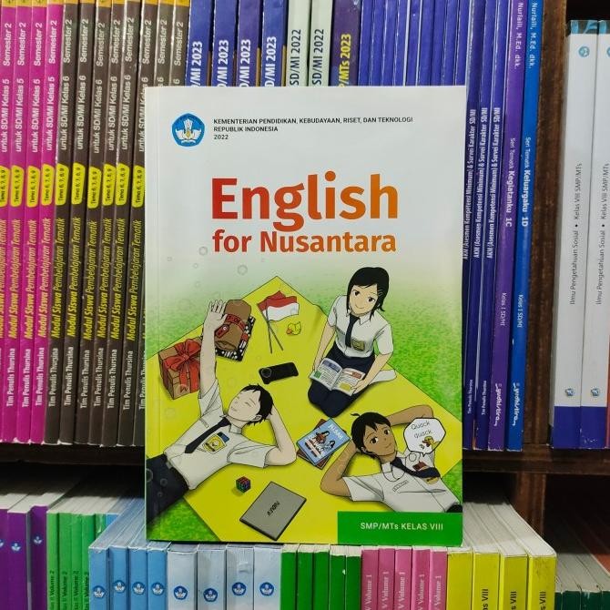 

BISA SPK BUKU ENGLISH FOR NUSANA UNTUK SMP/MTS KELAS 8 KURIKULUM MERDEKA TERUJI