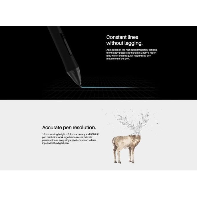 

HUION H640P Digital Graphic Drawing Pen Tablet Design OSU Alt H430P GT