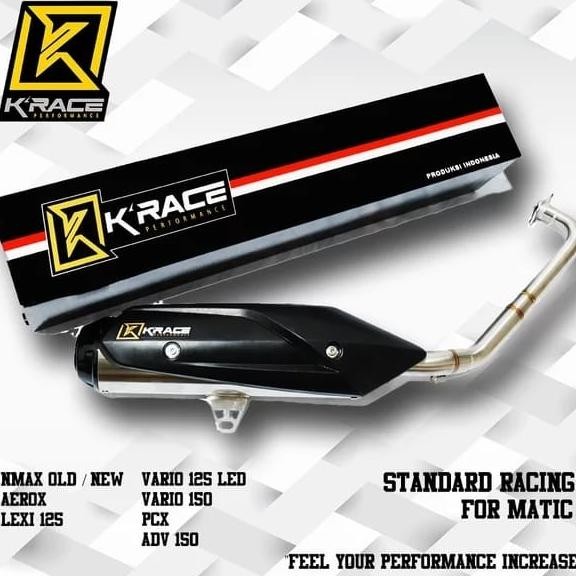 KNALPOT STANDARD RACING NMAX AEROX NEW KRACE K-RACE K RACE