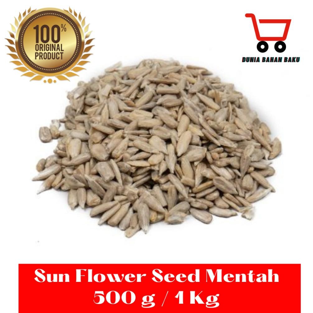 

Kk - Sun Flower Seed Mentah (Raw) Biji bunga matahari kupas 500 g / 1 kg