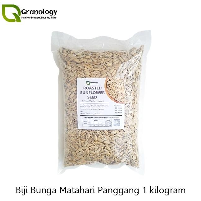 

Kk - Roasted Sunflower Seed / Biji Bunga Matahari Oven (1 Kilogram) by Granology