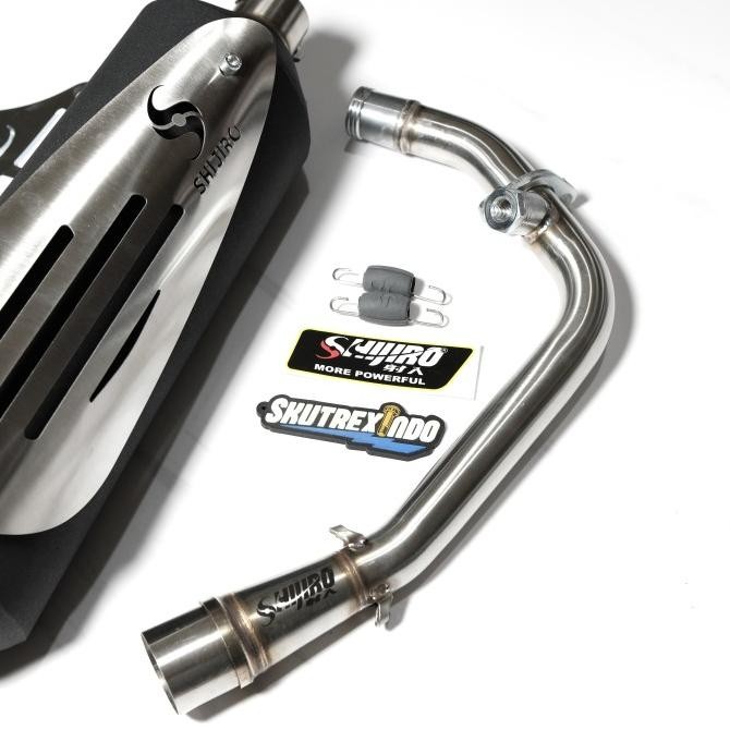 Knalpot Shijiro Standard racing Vespa Sprint Primavera LX S