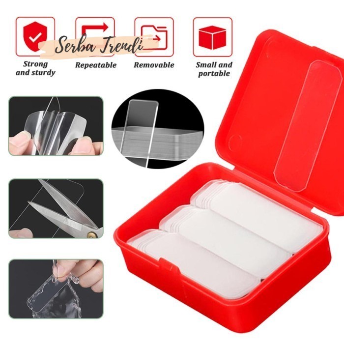 Tape Akrilik Stiker Nano Double Tape Akrilik Perekat