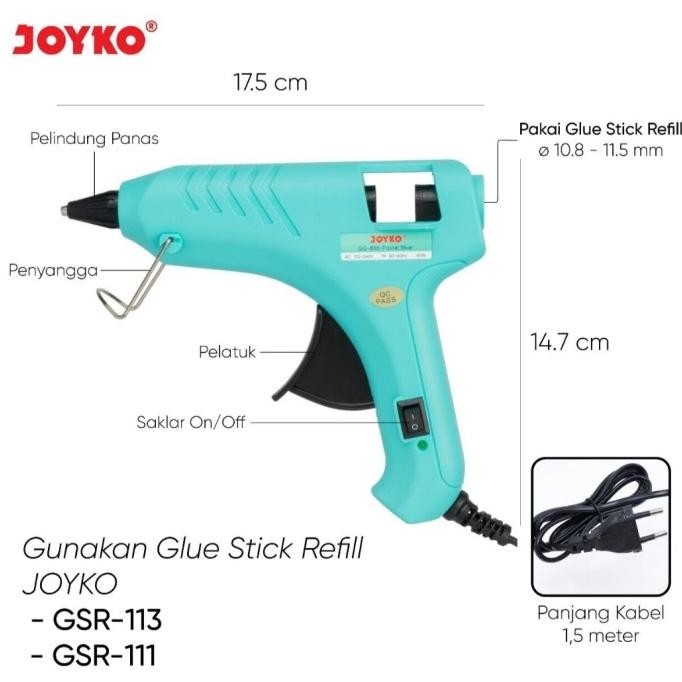 

Promo Mesin Hot Melt glue gun besar joyko Gg-856 (1pcs) COD