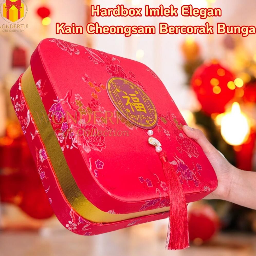 

Hardbox Imlek Kain Chongsam Bantal Box Chinese 22X22X8 Cny-Ov-Ch-8 Sls
