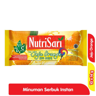 

NutriSari Jeruk Jeju Minuman Buah Vitamin C 10 x 14 g