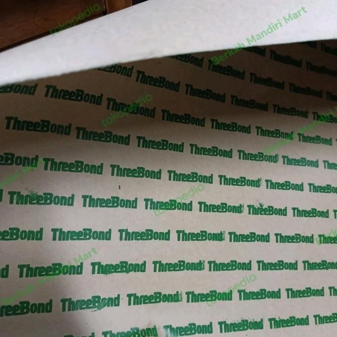 

Promo Packing Kertas Threebond Sheet 0.15mm x 1m x 1m COD