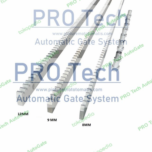 Rel Pintu Sliding Gerbang Otomatis Gear Rack