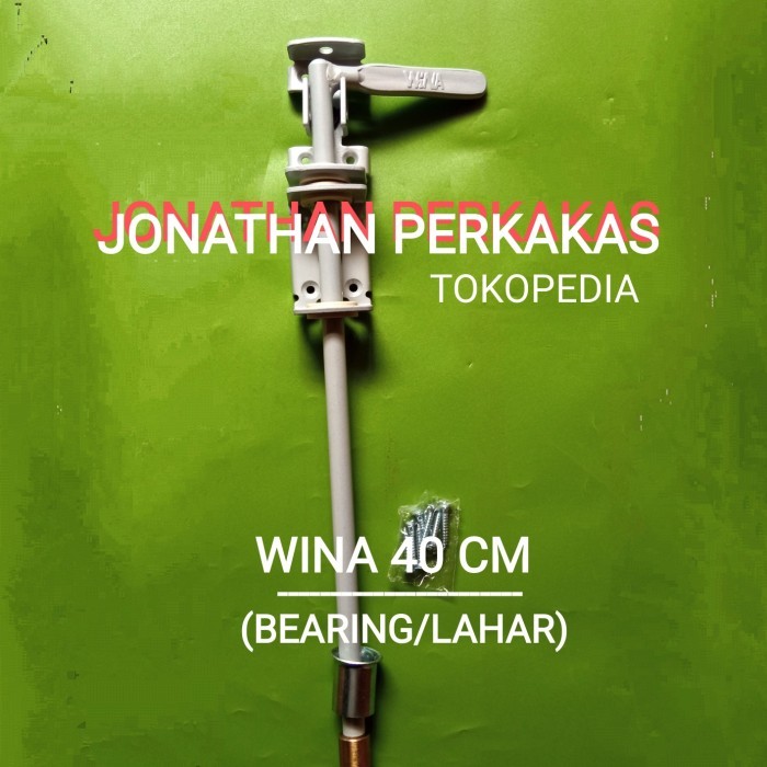 gerendel wina bearing 40cm/selot pintu garasi wina 40cm/gerendel roda