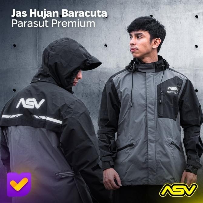 Jas Hujan Asv Setelan Parasut Premium Baracuta