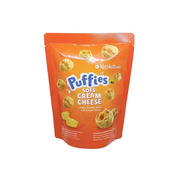 

KARTIKA TOAST PUFFIES CREAM CHEESE 72 GR