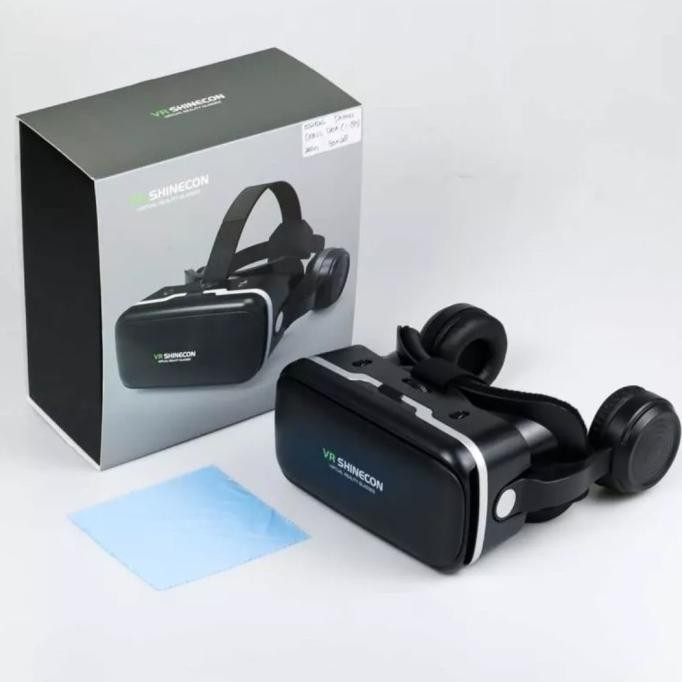 Shinecon 6.0 Vr Box Virtual Reality + Headphone Android Ios Termurah
