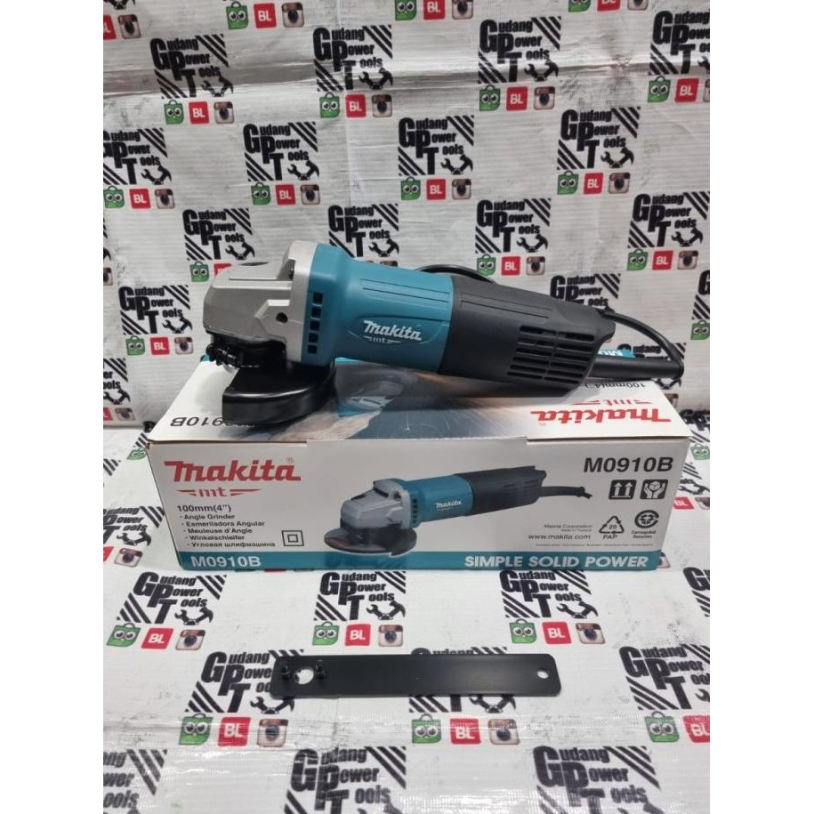 Mesin Gerinda Gurinda Tangan Angle Grinder 4In Makita M0900B M0910B Original Dan Terpercaya