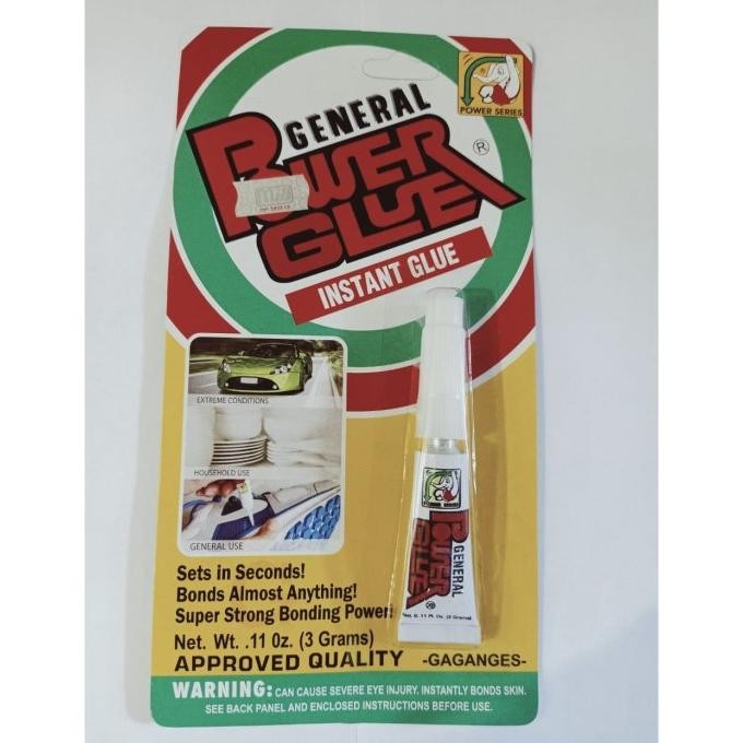 

Promo LEM POWER GLUE GENERAL KOTAK ISI 12 PCS COD