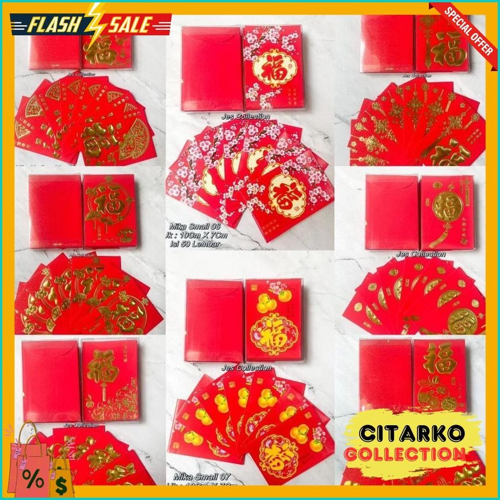 

Angpao Imlek Fuk Fu / Fung Pau Hongbao Fuk Kotak Mika Fukmika (Lagi Viral)