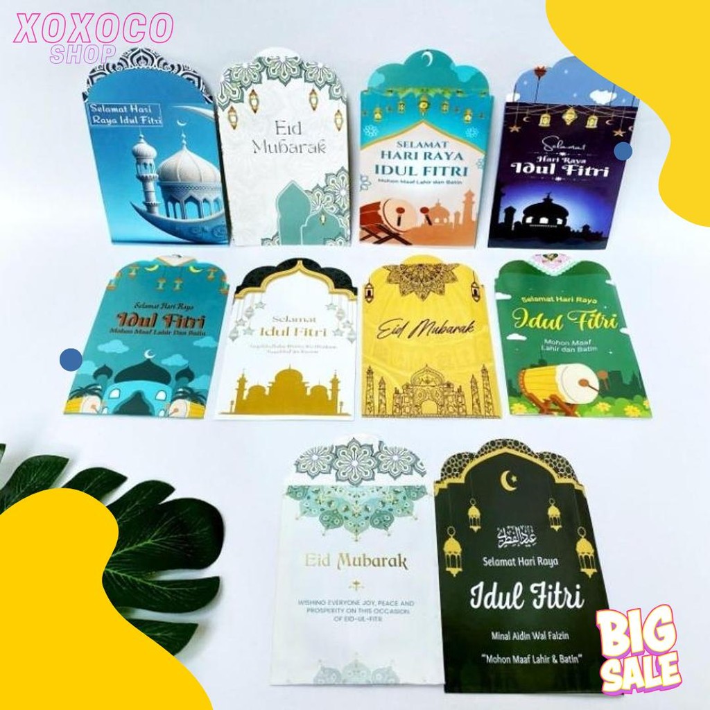 

1 Pack (Isi 50 Pcs) Amplop Lebaran 2025, Amplop Idul F (Order Sebelum Ketinggalan)