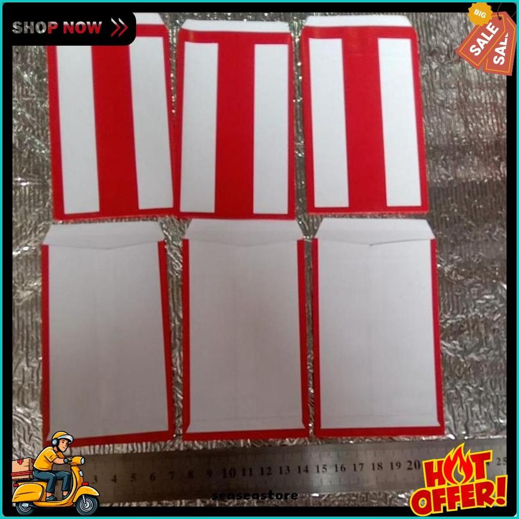 

Amplop Angpao Polos Kertas Kecil Warna Warni 1 Pak Isi Kurang Lebih 100 Pcs (Lagi Diskon)