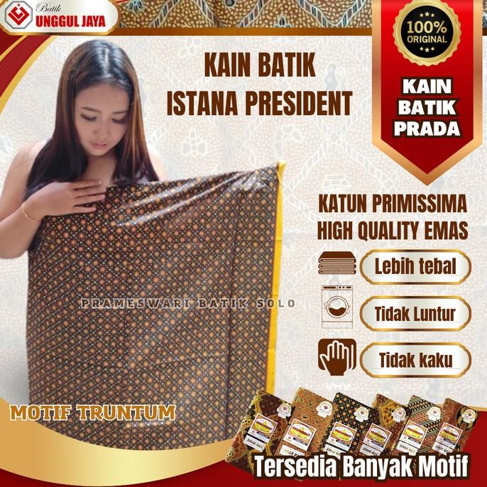 Kain Jarik Batik Solo Prada Motif Truntum Jarit Prodo Sewek jarek alus [terbaik]