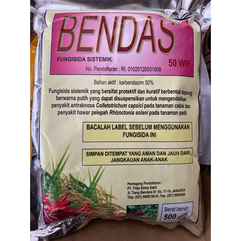 fungisida sistemik bendas 500gr