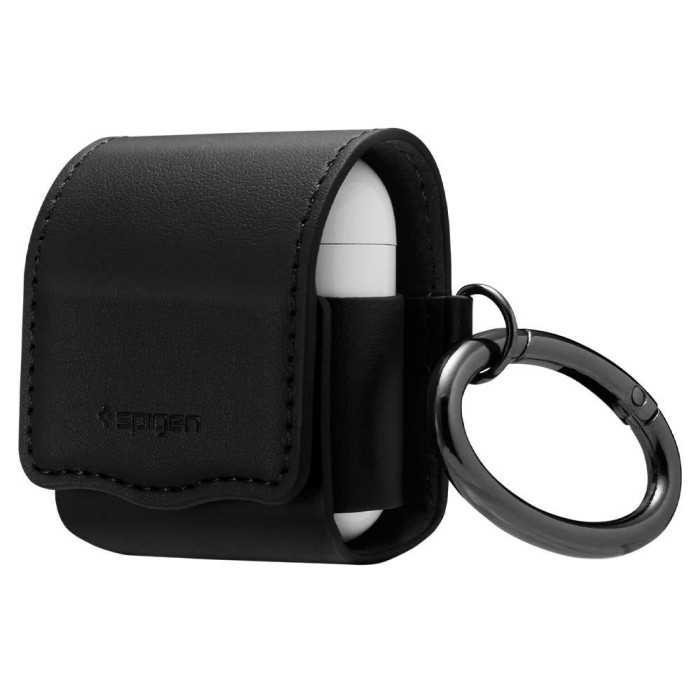 SPIGEN Airpods 2 / 1 Valentinus Leather Pouch Case Kulit Original
