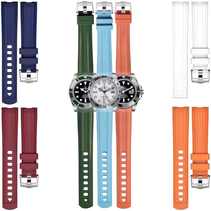 Diskon Tali Jam Tangan Submarine 20Mm Replacement Strap Rubber Gmt Submarine 18077.20