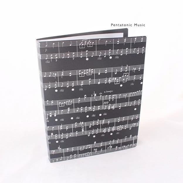 

NEW Black Song Clear Holder | Map Folder Partitur Kertas Musik Not
