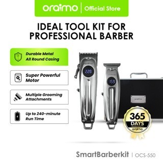 oraimo OCS-550 Smart Barberkit Dual Electric Shaver Trimmer Profesional