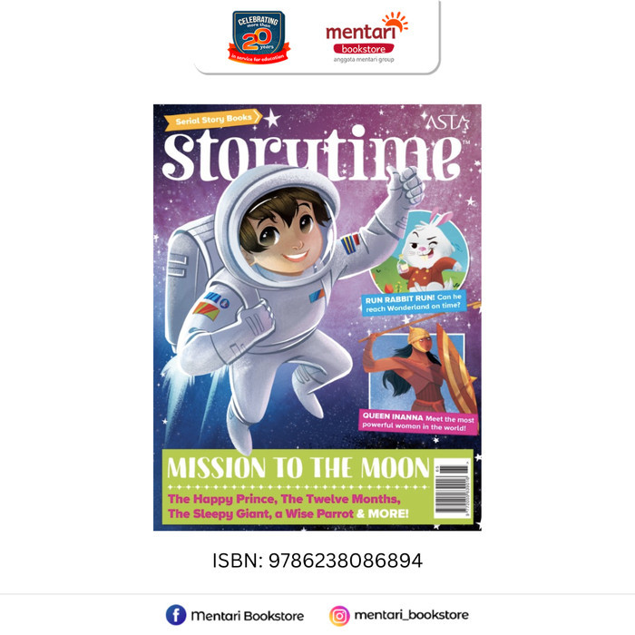 

ASTA Mission To The Moon Storytime Series Buku Cerita Inggris