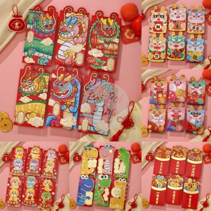 

:::::::] Angpao Imlek Naga 2024 Angpau YS 3D Dompet Glossy V. 3D Shio Naga