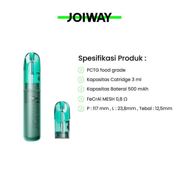 Terbaru Joiway Pod S1 - Emerald Free Cartridge Lanyard