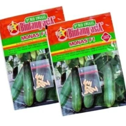 Timun Monas 900 Butir Timun monas 900 butir, Benih Monas F1, Buah Mentimun, Benih Mentimun Lalap Pro