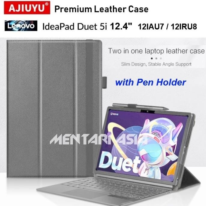 Flipcover Lenovo Ideapad Duet 5i 12.4 2022 - AJIUYU Premium PU Leather
