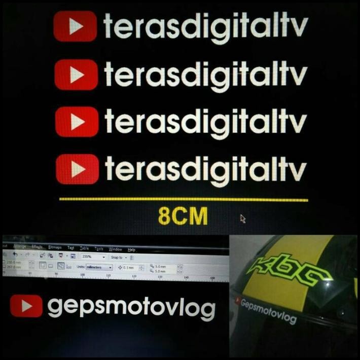 

TERMURAH CUTTING STICKER CUSTOM ID CHANNEL YOUTUBE !!!!!
