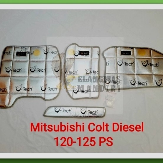 Peredam jok panas suara Mitsubishi Colt Diesel kepala kuning canter