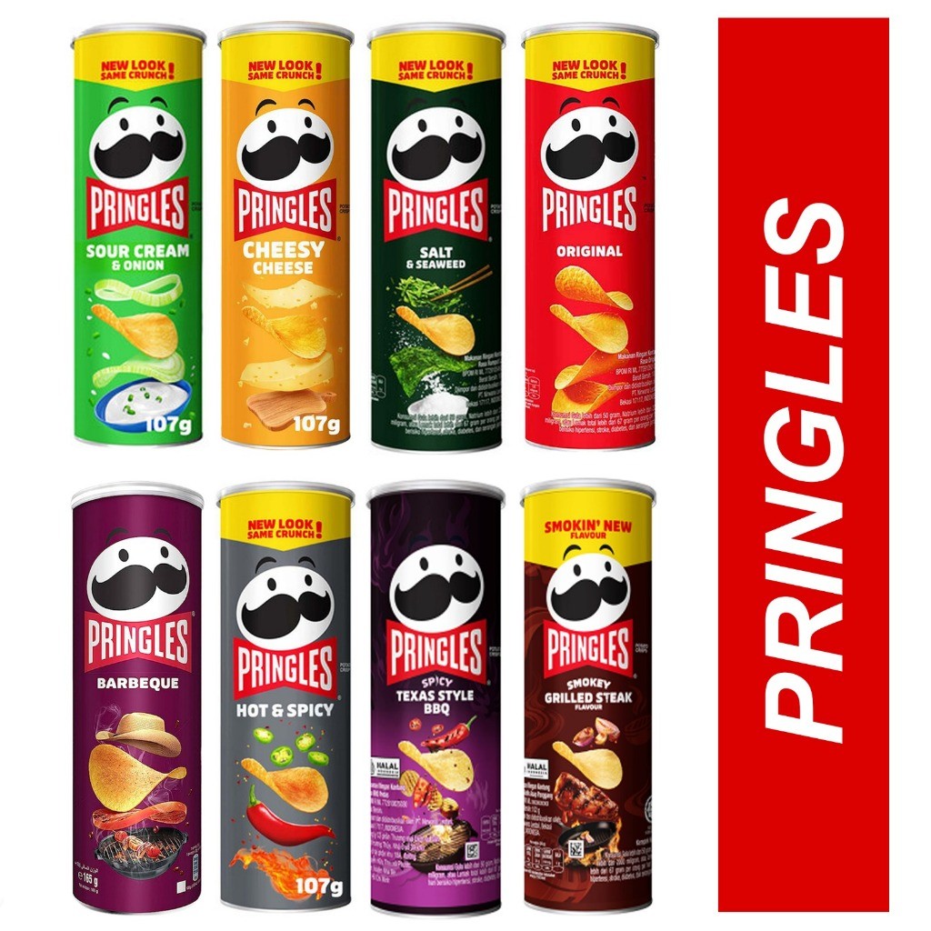 

PRINGLES Ukuran ( BESAR) 102 gr Exp Mei 2025 PROMO!!HALAL!!! ORIGINAL