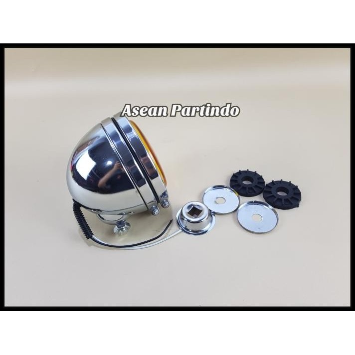 BEST DEAL LAMPU TEMBAK BULAT 5 INCH - LAMPU SOROT 24V 