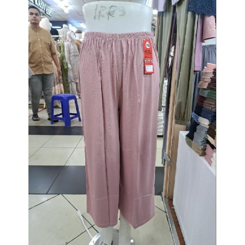 Celana Dalaman Gamis Kulot Polos/Celana Dalaman Gamis Kulot Rayon Polos