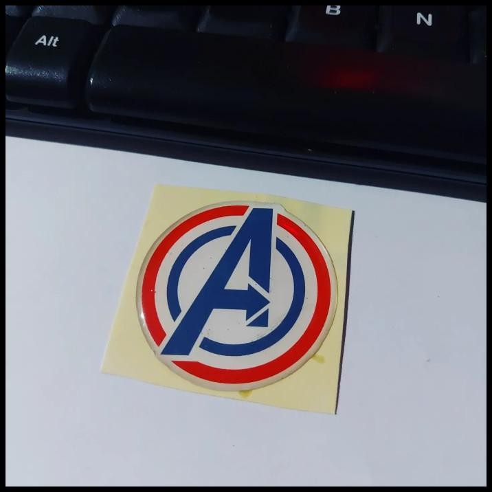 

GRATIS ONGKIR STICKER TIMBUL RESIN AVENGER LOGO STIKER LENTUR 3D KECIL SATUAN !!!!!!
