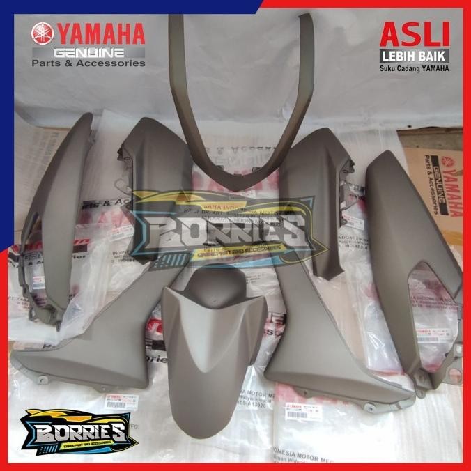 Bess Seller Cover full body halus set Nmax abu abu 2017-2018 original ygp