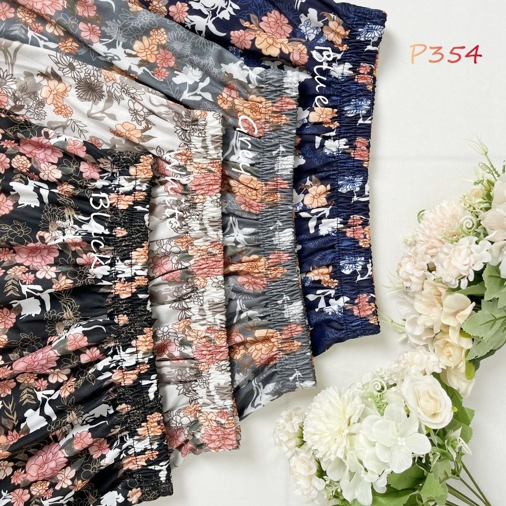 Rok Wanita Korean Style Panjang/ Rok Susun Payung Panjang Wanita Korean Style/ Rok Tingkat Susun Pay