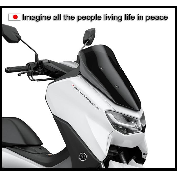 DISKON STIKER STICKER IMAGINE ALL THE PEOPLE LIVING LIFE IN PEACE !!!!!