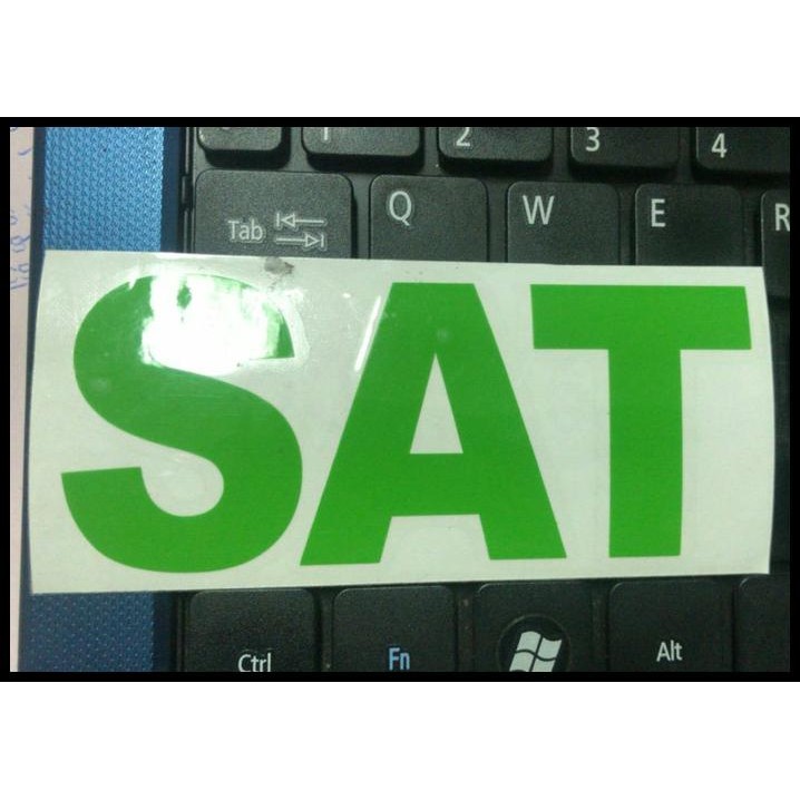 

TERMURAH CUSTOM CUTTING STICKER SAT